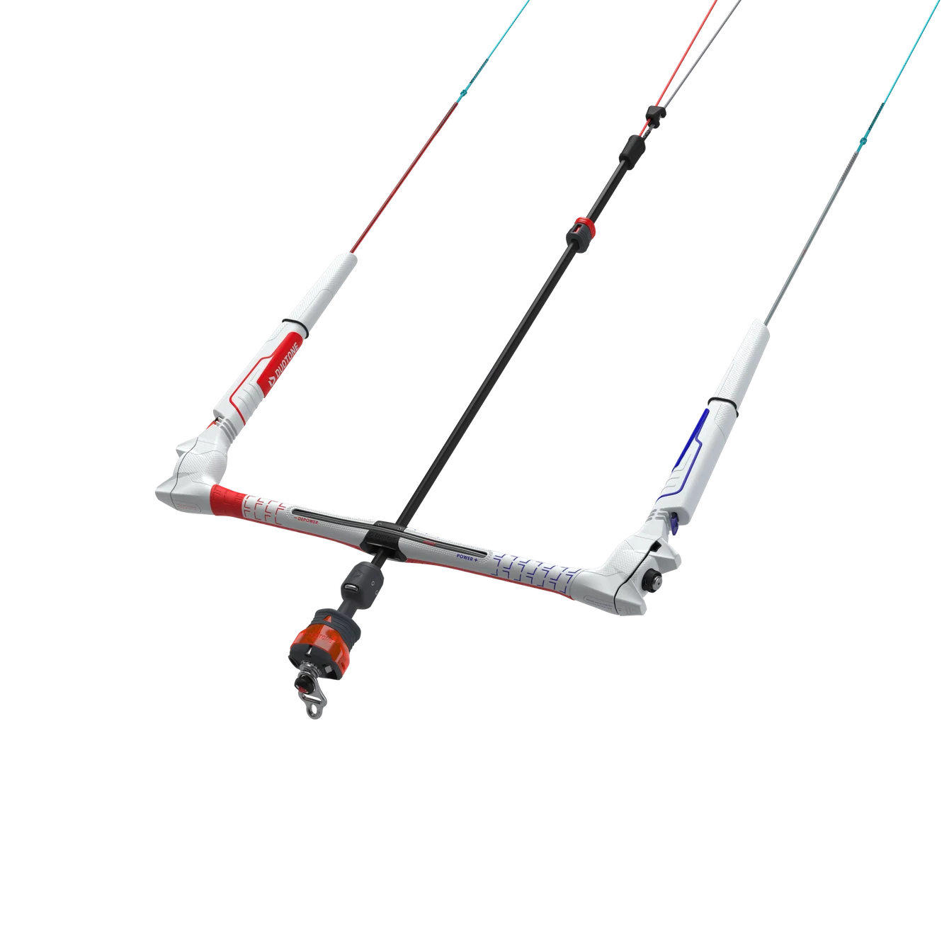 Kite surfing bar with red accents on a white background